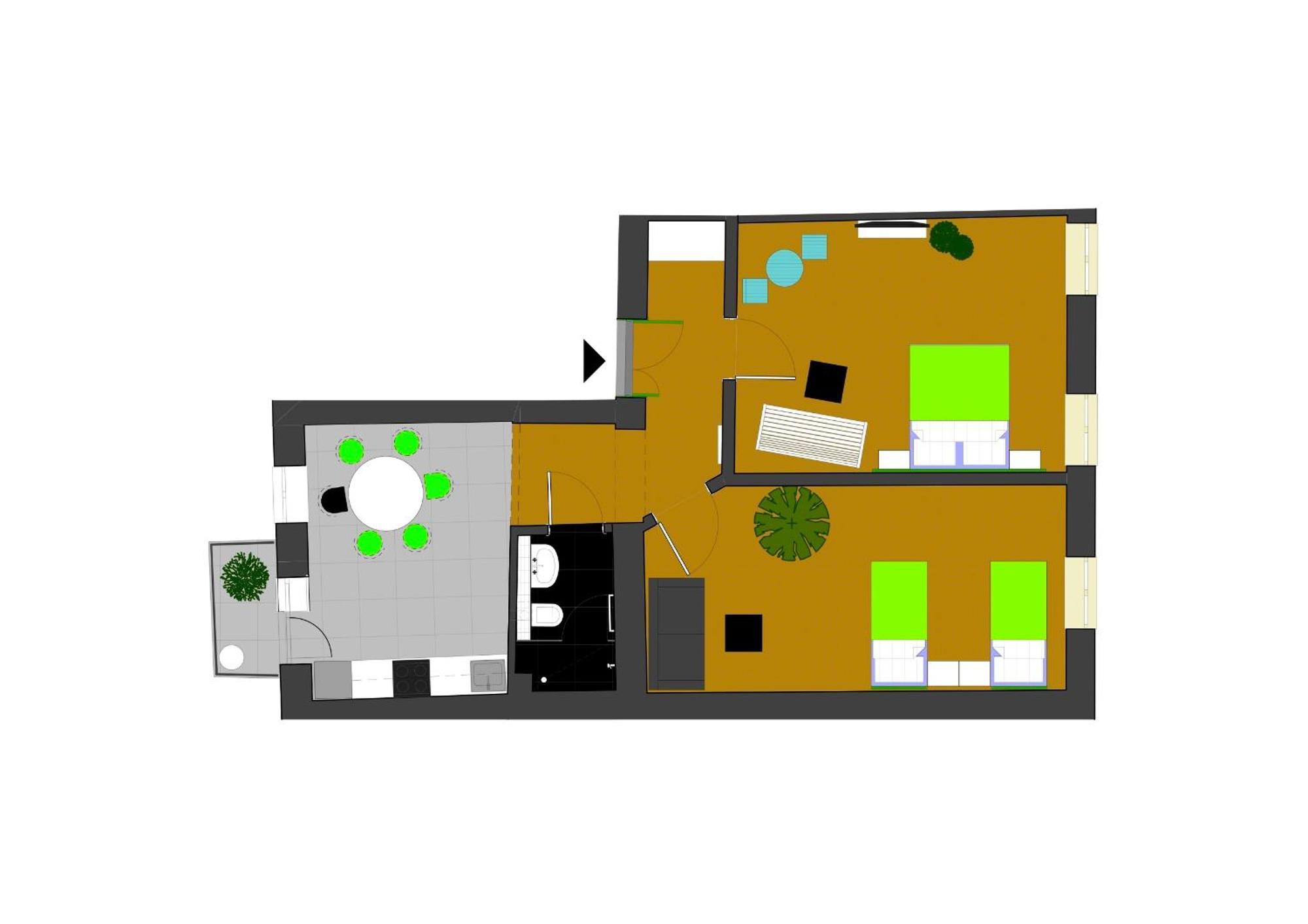 קרקוב City Vibes Apartments חדר תמונה