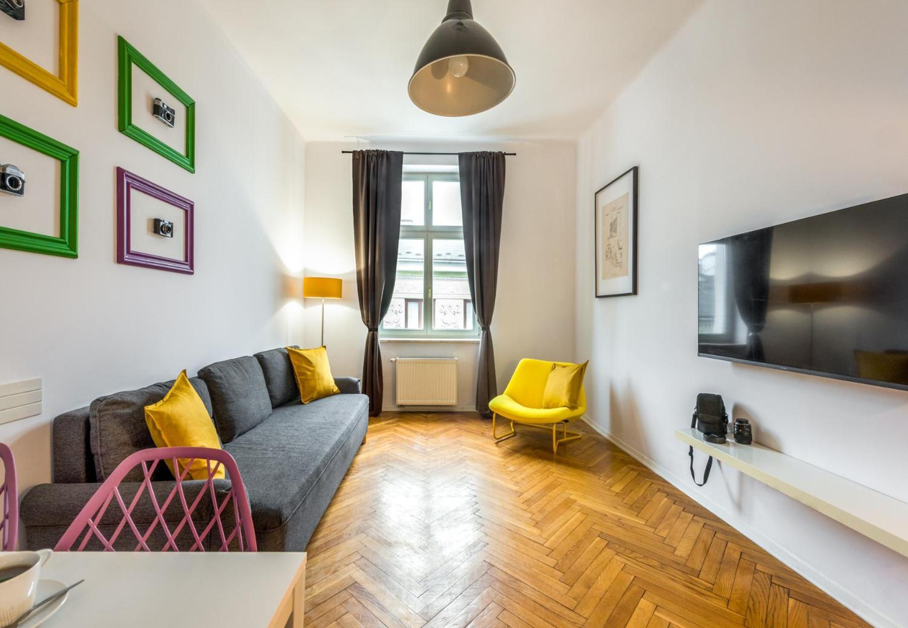 קרקוב City Vibes Apartments חדר תמונה